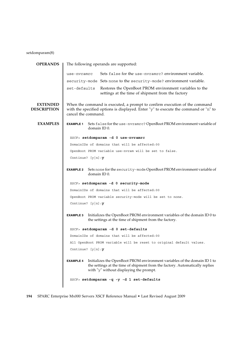 FUJITSU SPARC ENTERPRISE M9000 User Manual | Page 218 / 560