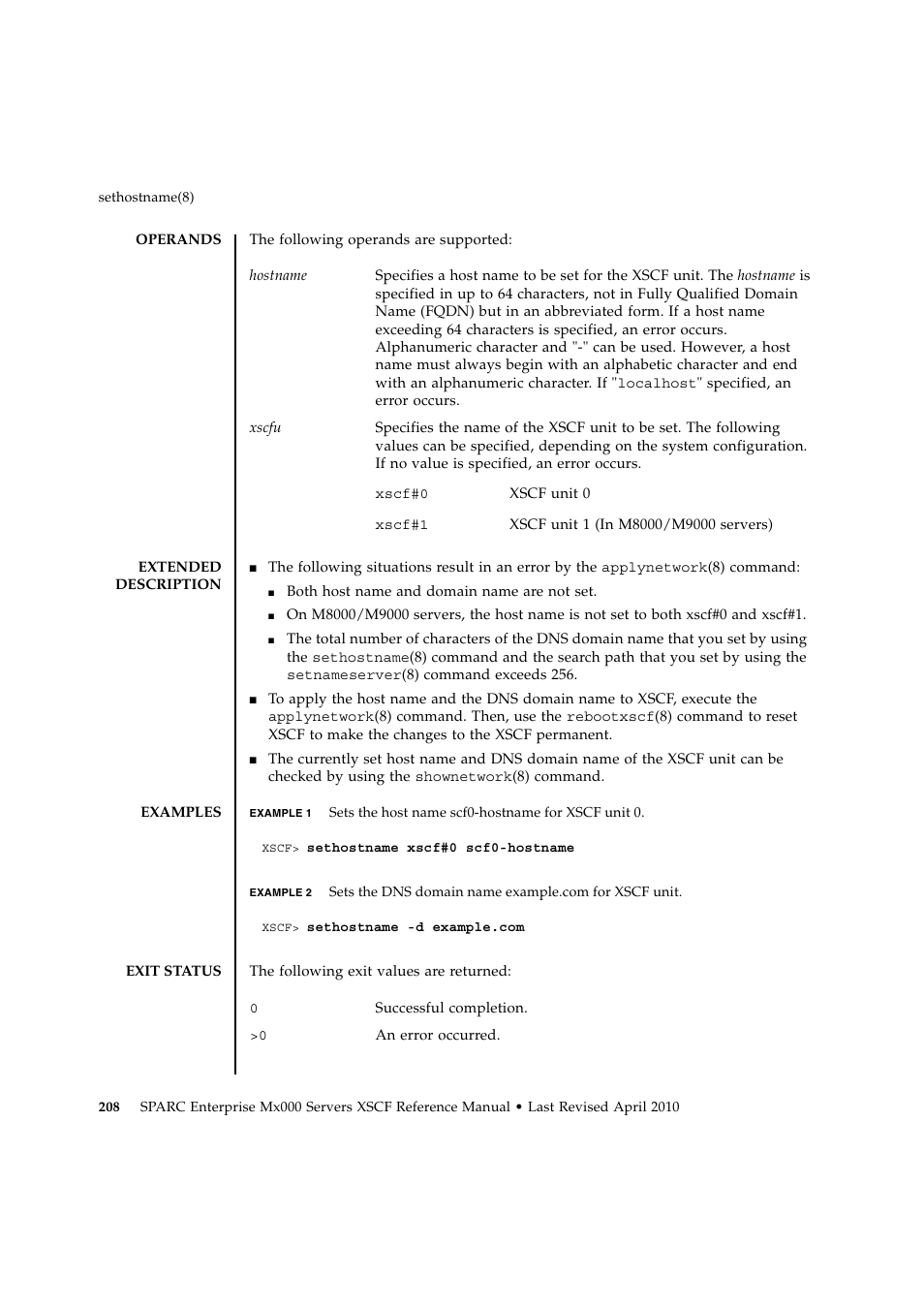 FUJITSU SPARC ENTERPRISE M9000 User Manual | Page 232 / 560