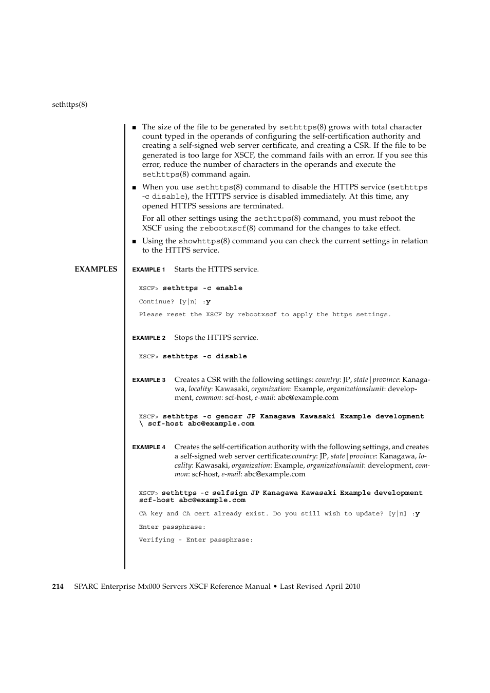 FUJITSU SPARC ENTERPRISE M9000 User Manual | Page 238 / 560