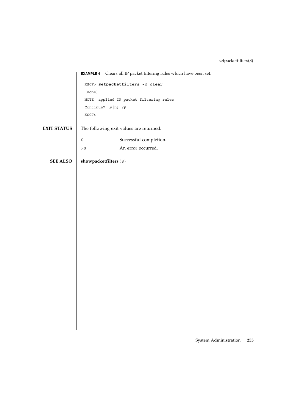 FUJITSU SPARC ENTERPRISE M9000 User Manual | Page 279 / 560