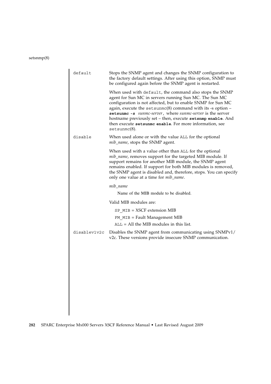 FUJITSU SPARC ENTERPRISE M9000 User Manual | Page 306 / 560