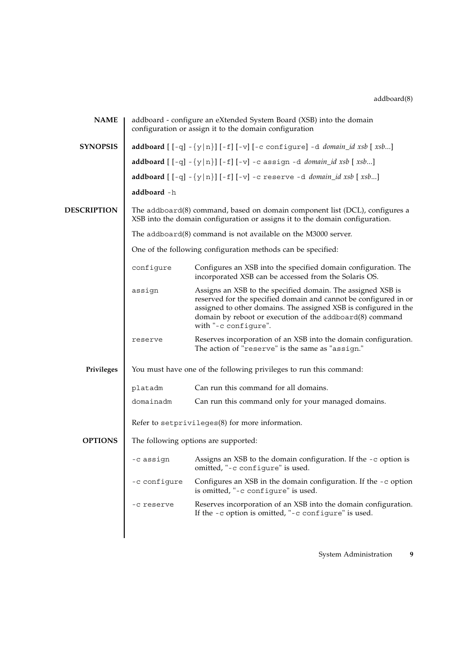 Addboard | FUJITSU SPARC ENTERPRISE M9000 User Manual | Page 33 / 560