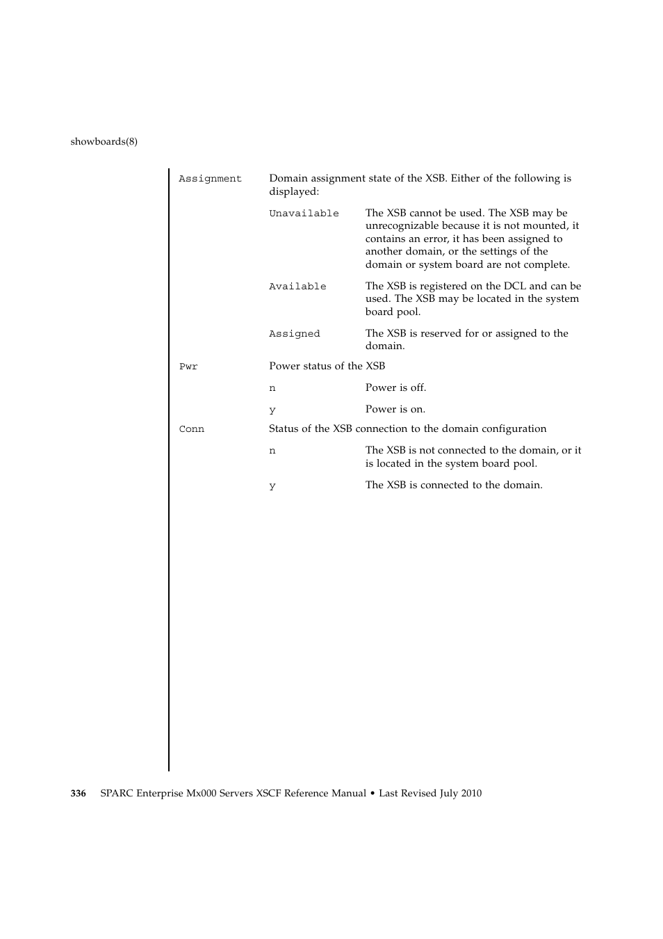 FUJITSU SPARC ENTERPRISE M9000 User Manual | Page 360 / 560