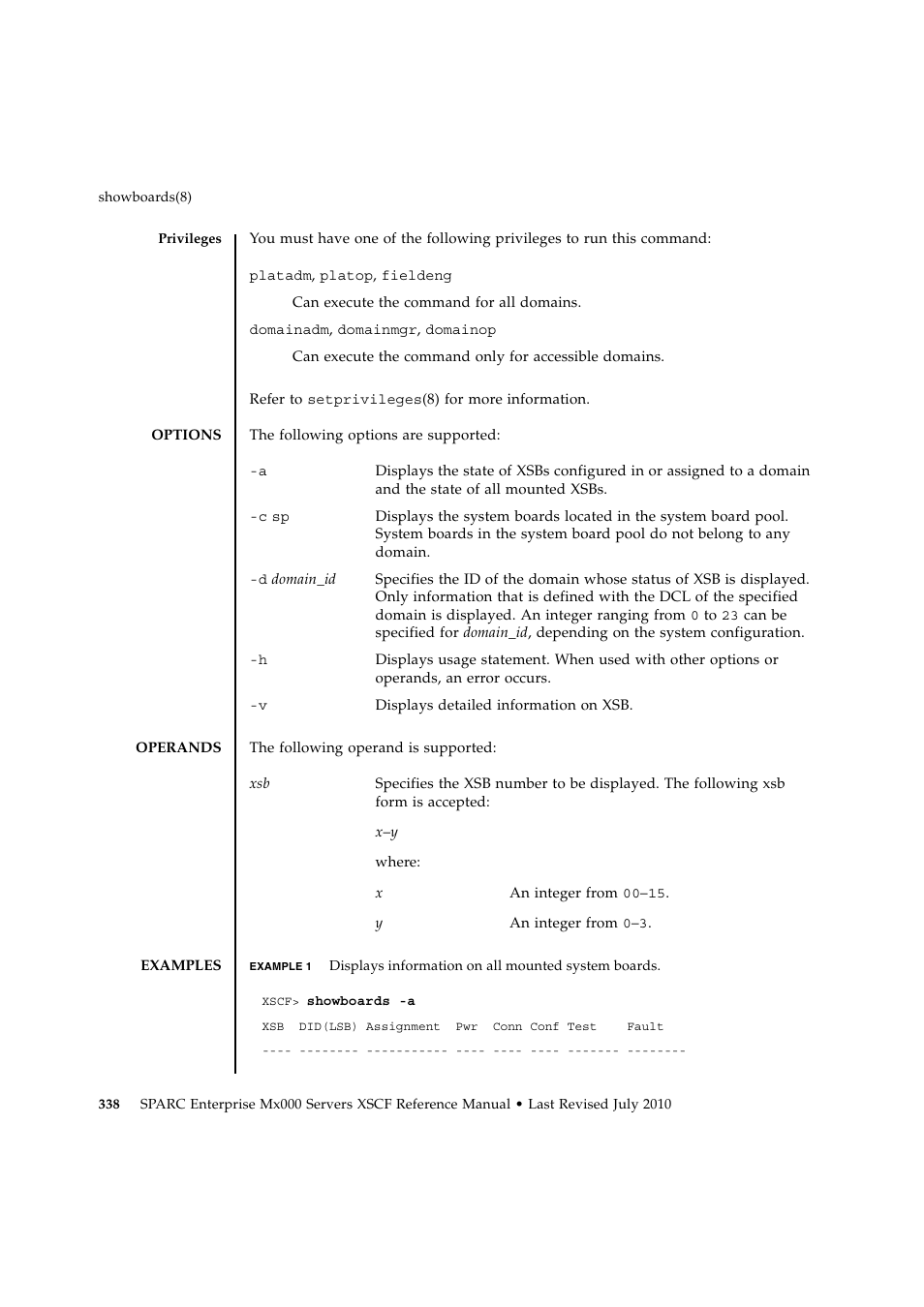 FUJITSU SPARC ENTERPRISE M9000 User Manual | Page 362 / 560