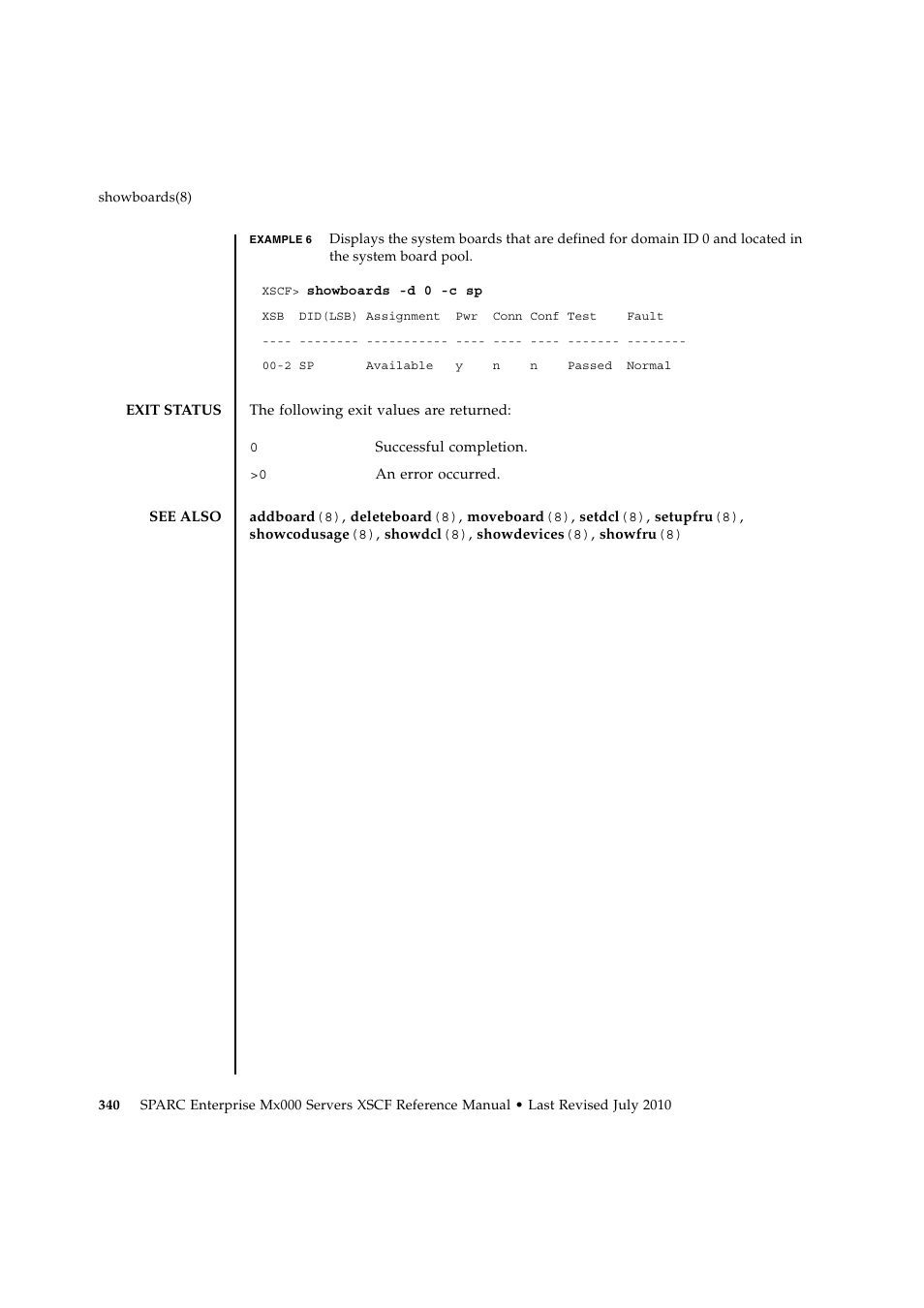 FUJITSU SPARC ENTERPRISE M9000 User Manual | Page 364 / 560