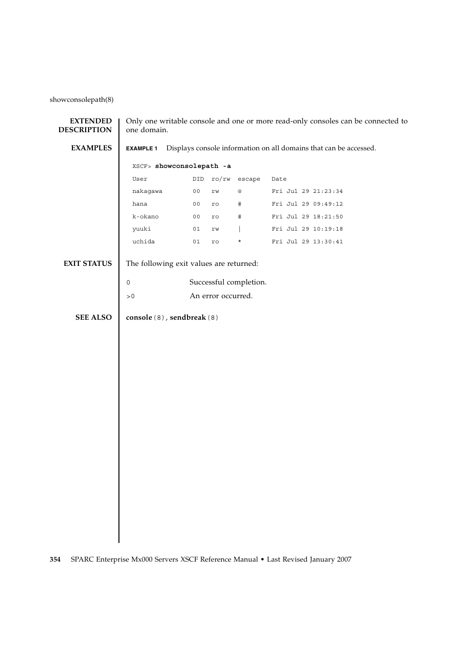 FUJITSU SPARC ENTERPRISE M9000 User Manual | Page 378 / 560