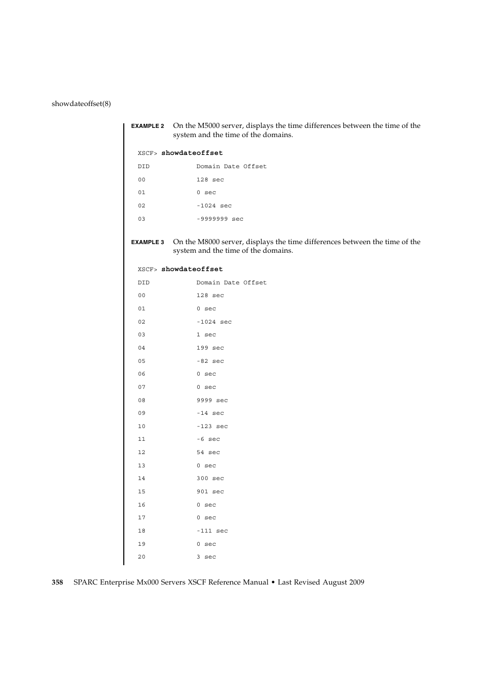 FUJITSU SPARC ENTERPRISE M9000 User Manual | Page 382 / 560