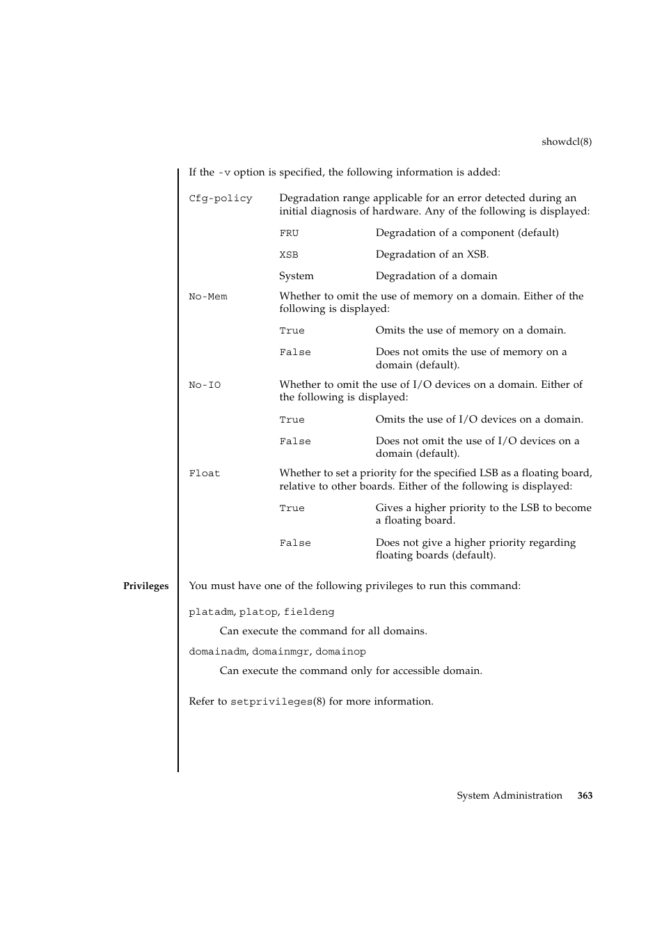 FUJITSU SPARC ENTERPRISE M9000 User Manual | Page 387 / 560