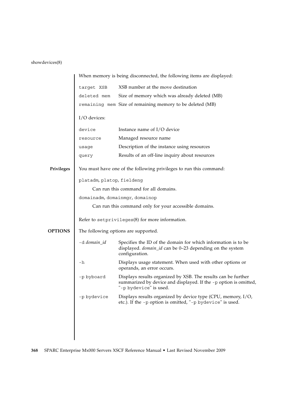 FUJITSU SPARC ENTERPRISE M9000 User Manual | Page 392 / 560