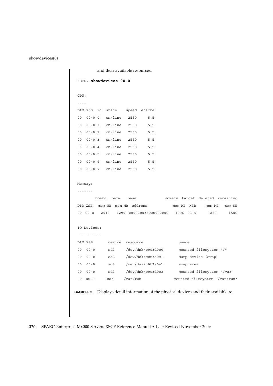 FUJITSU SPARC ENTERPRISE M9000 User Manual | Page 394 / 560