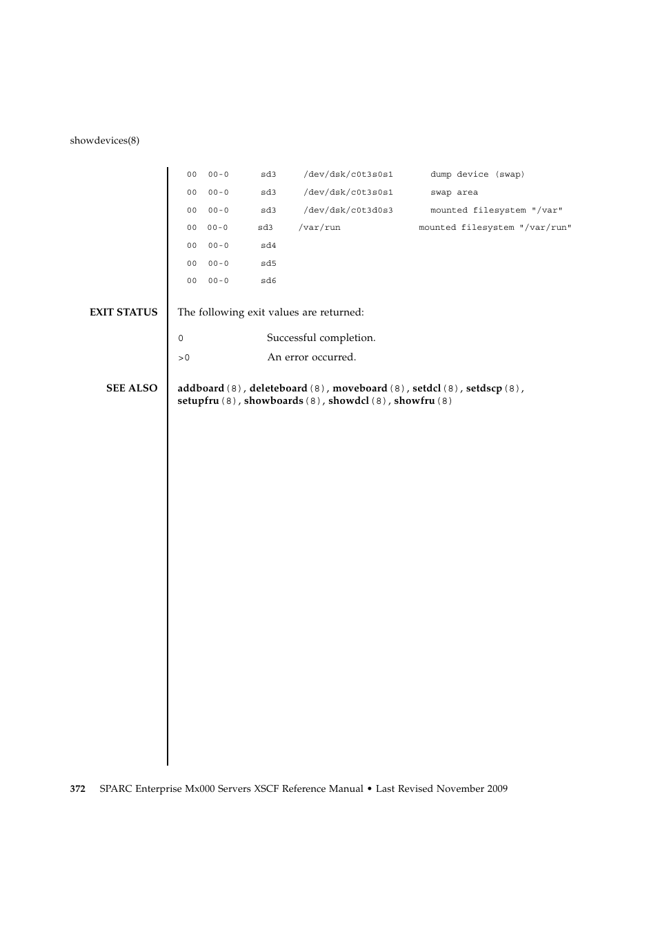 FUJITSU SPARC ENTERPRISE M9000 User Manual | Page 396 / 560