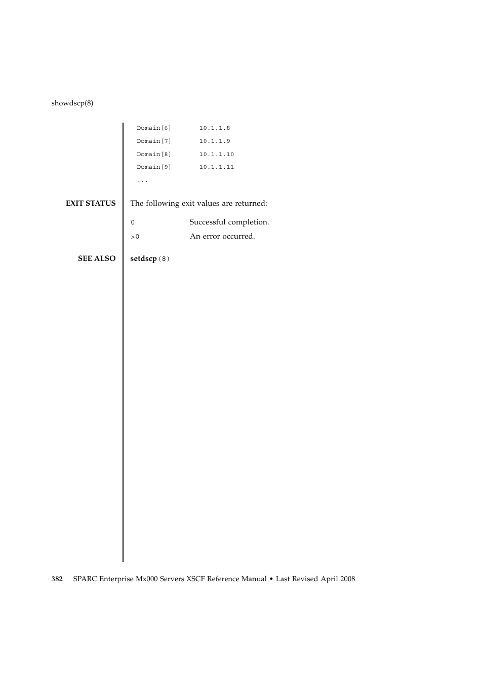 FUJITSU SPARC ENTERPRISE M9000 User Manual | Page 406 / 560