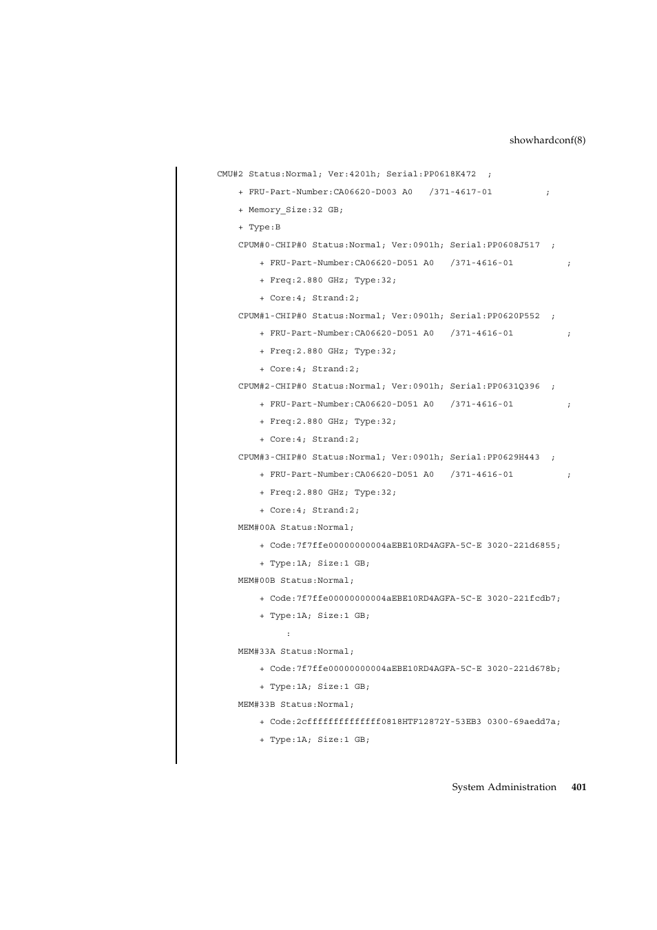 FUJITSU SPARC ENTERPRISE M9000 User Manual | Page 425 / 560