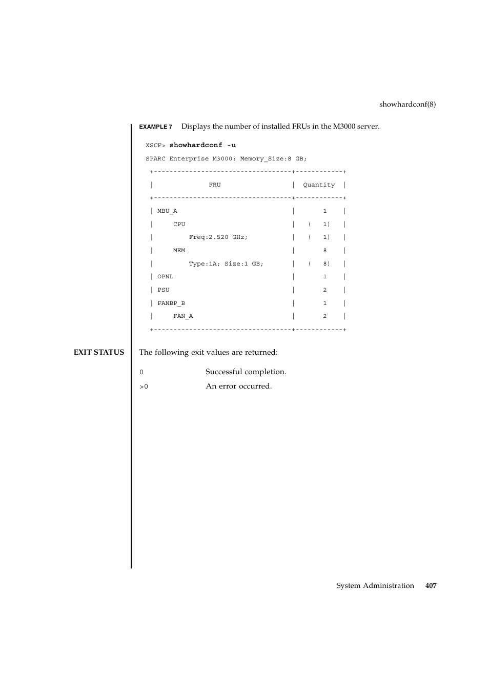 FUJITSU SPARC ENTERPRISE M9000 User Manual | Page 431 / 560