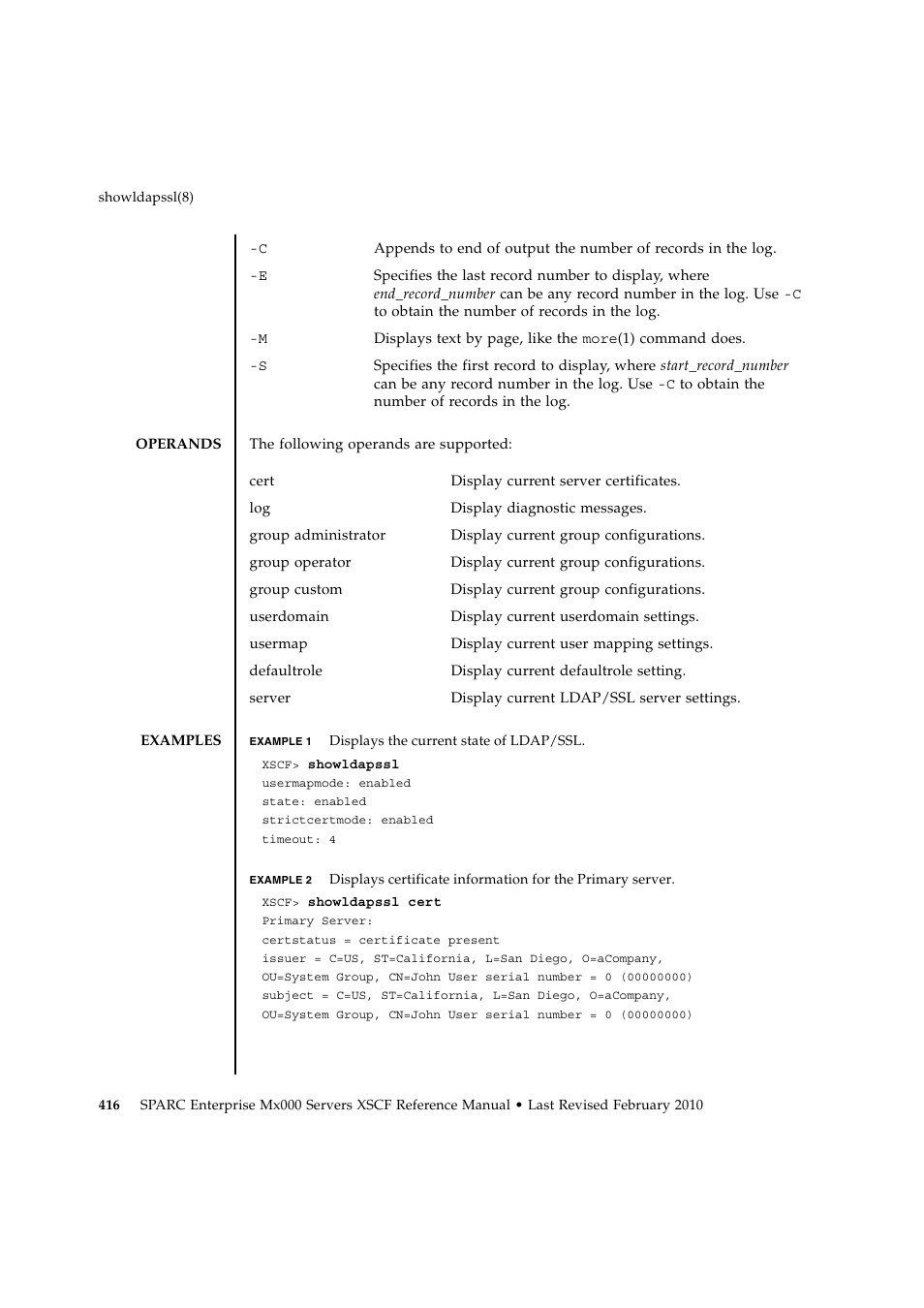 FUJITSU SPARC ENTERPRISE M9000 User Manual | Page 440 / 560