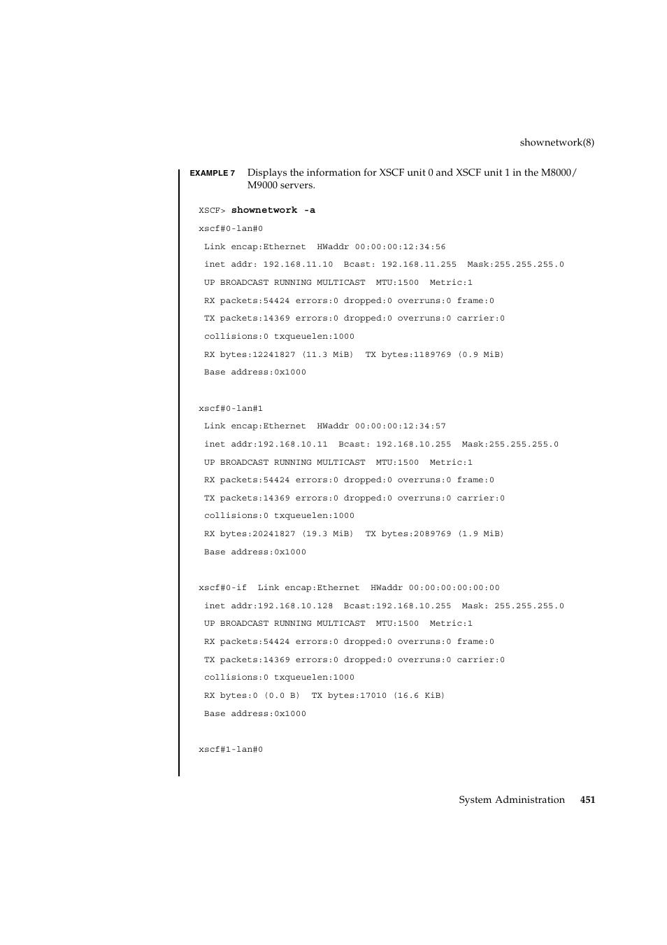 FUJITSU SPARC ENTERPRISE M9000 User Manual | Page 475 / 560