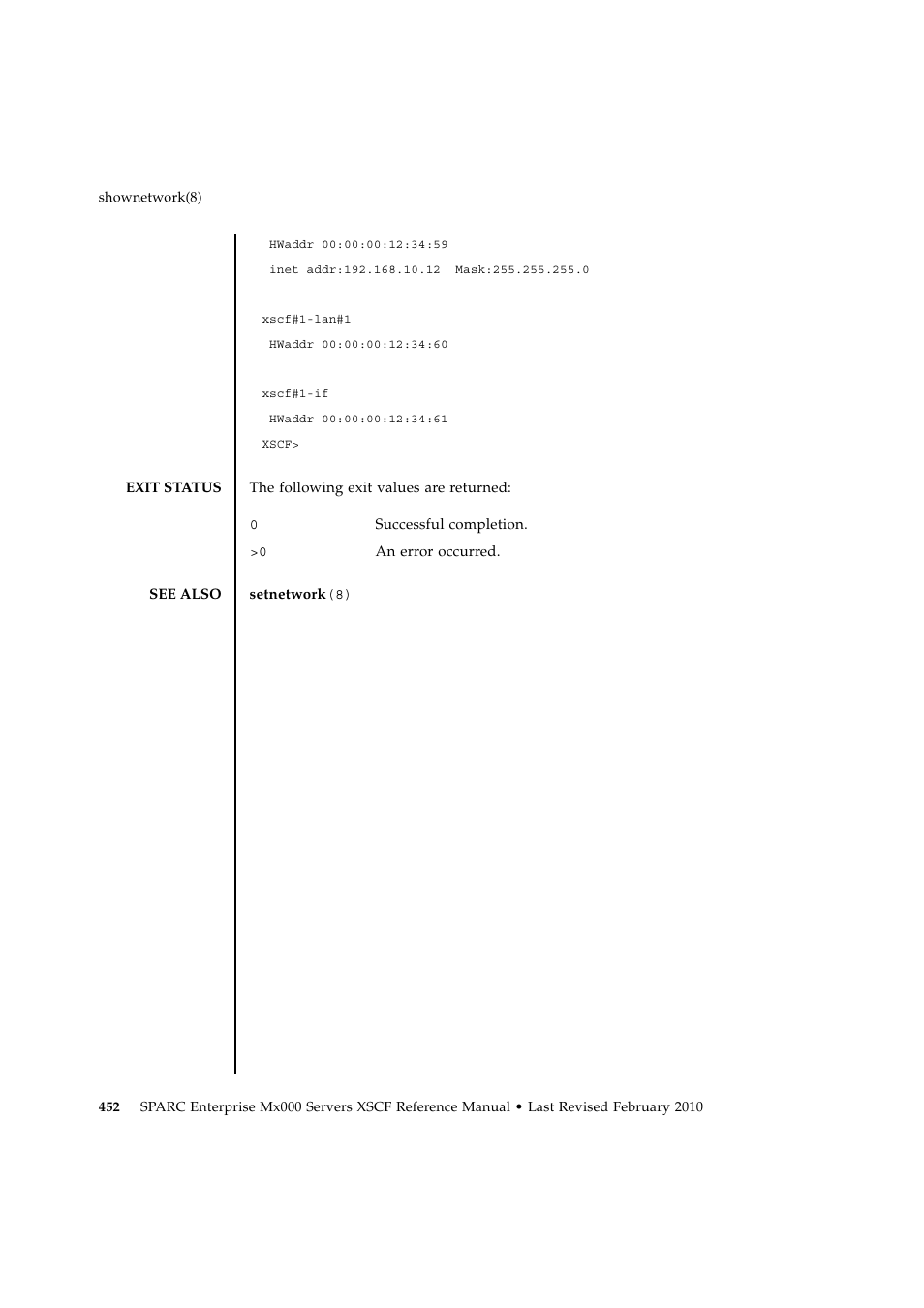 FUJITSU SPARC ENTERPRISE M9000 User Manual | Page 476 / 560