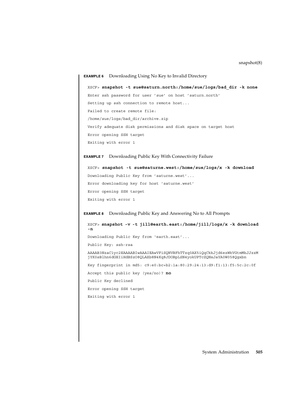 FUJITSU SPARC ENTERPRISE M9000 User Manual | Page 529 / 560