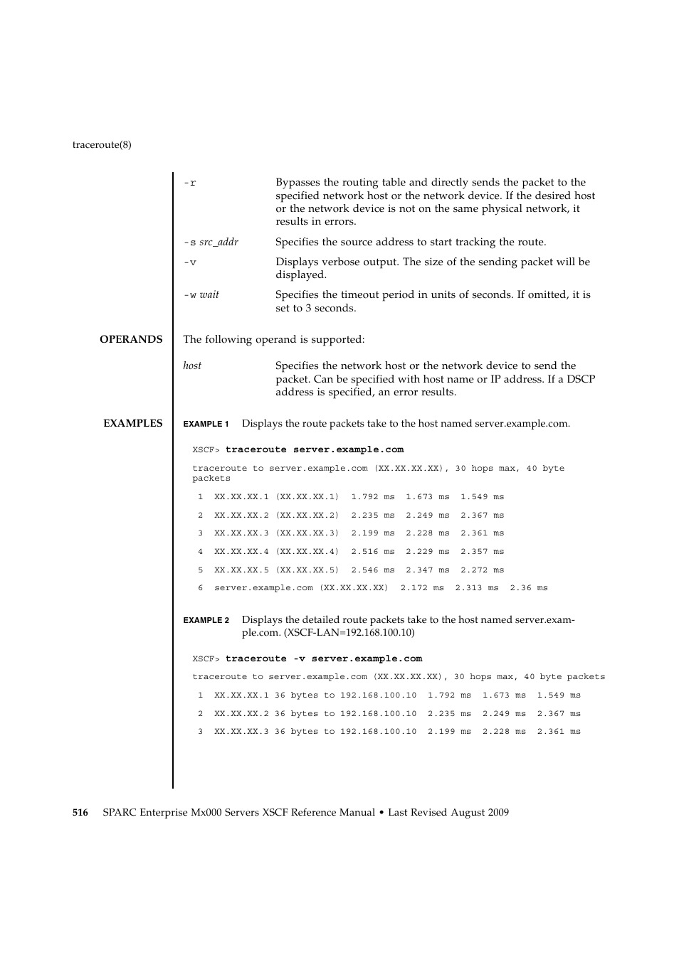 FUJITSU SPARC ENTERPRISE M9000 User Manual | Page 540 / 560