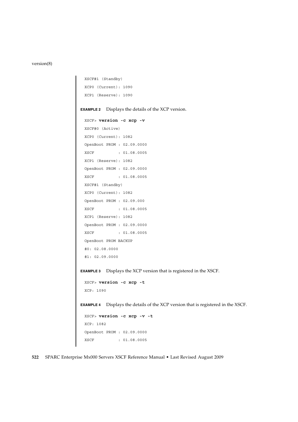 FUJITSU SPARC ENTERPRISE M9000 User Manual | Page 546 / 560