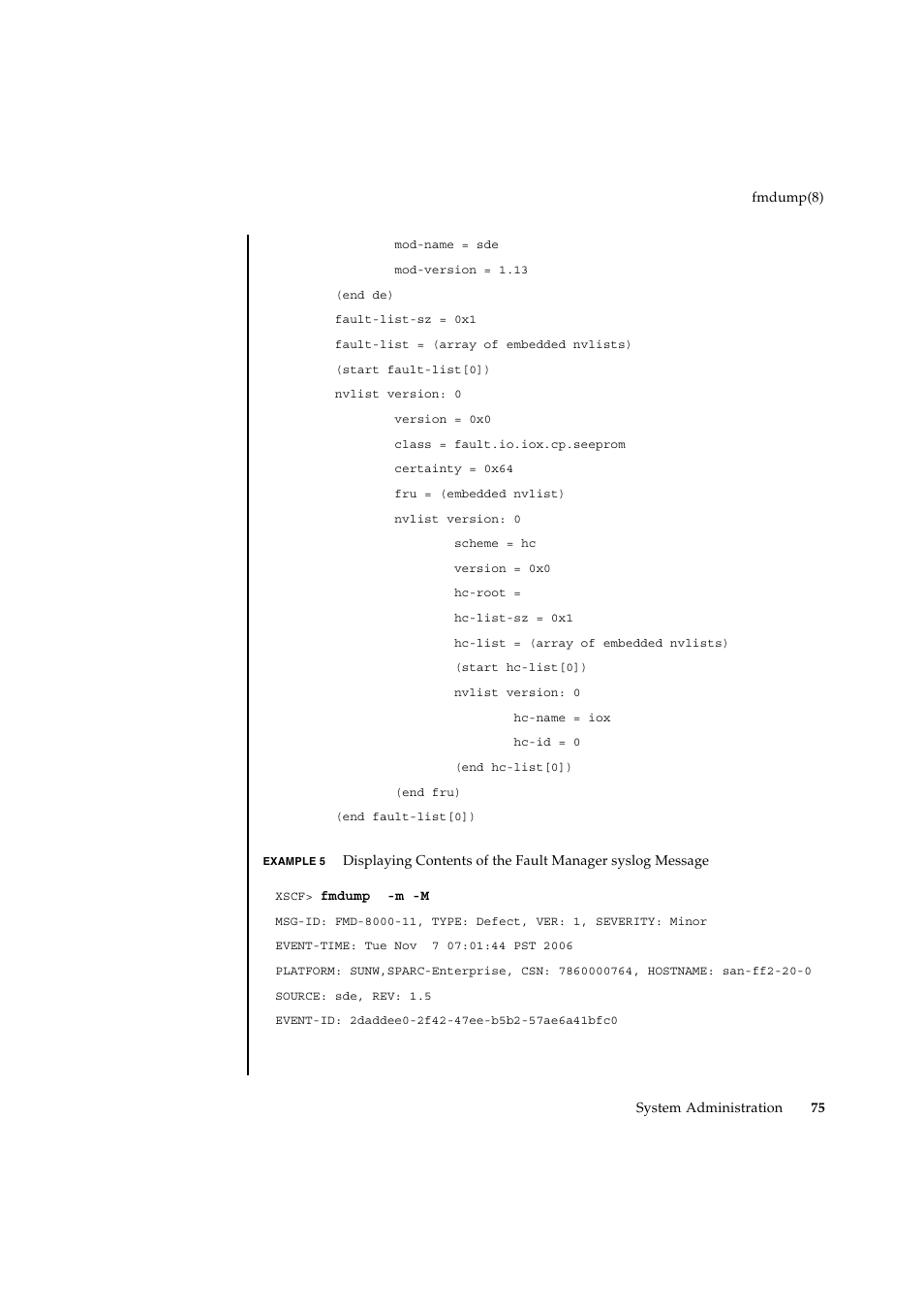 FUJITSU SPARC ENTERPRISE M9000 User Manual | Page 99 / 560