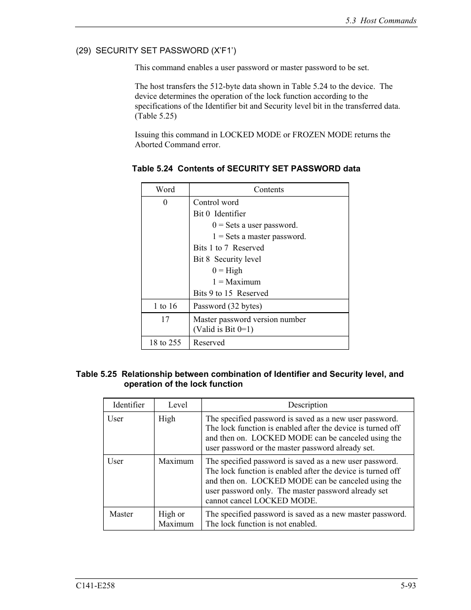 FUJITSU MHW2060AC User Manual | Page 169 / 278