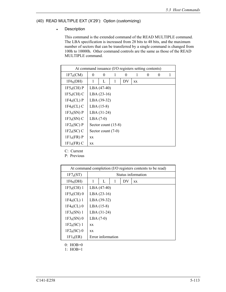 FUJITSU MHW2060AC User Manual | Page 189 / 278