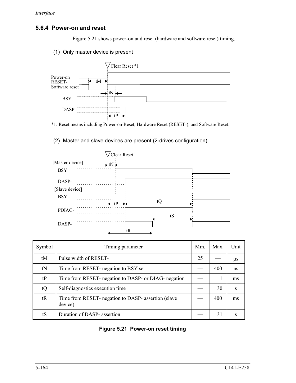 4 power-on and reset | FUJITSU MHW2060AC User Manual | Page 240 / 278