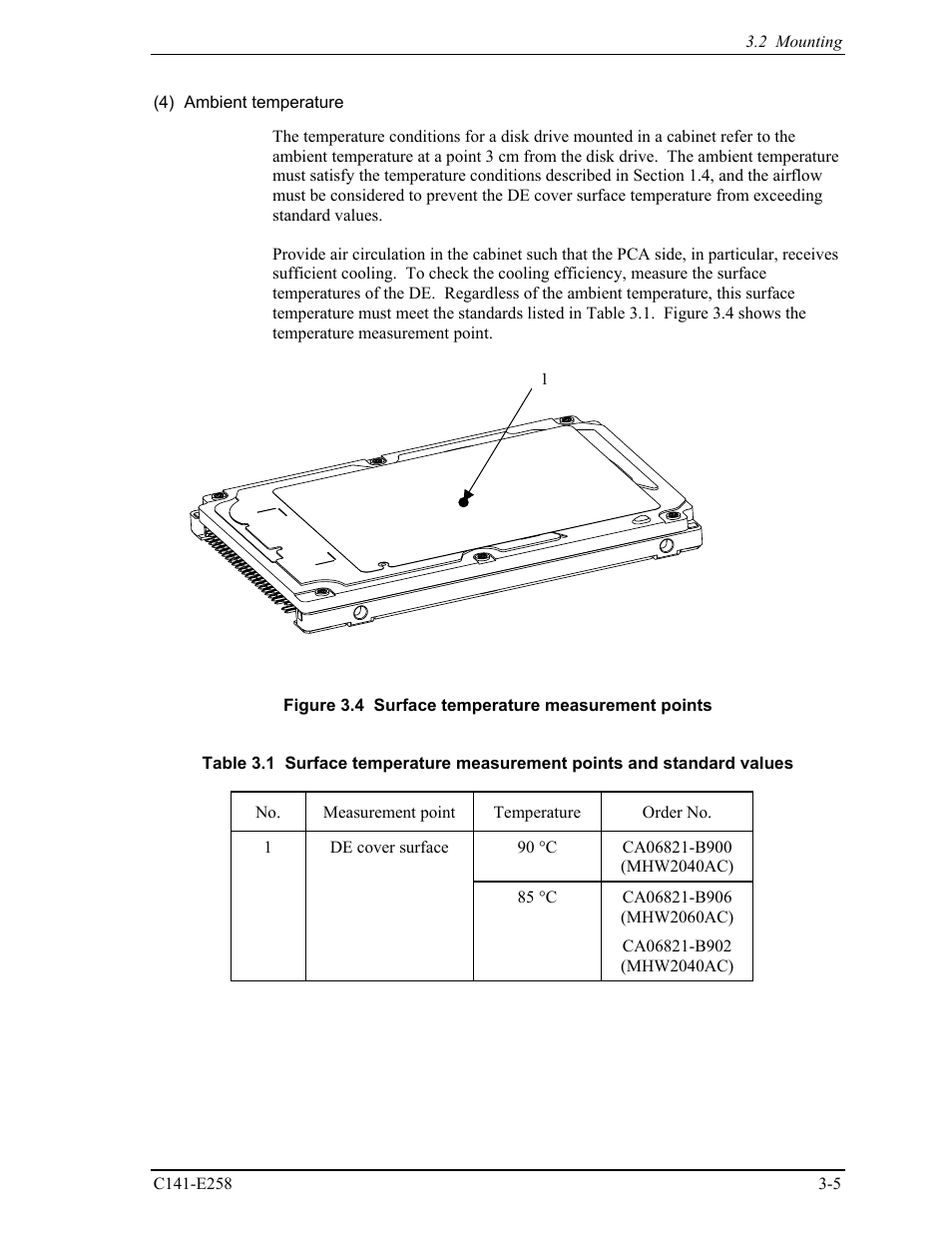 FUJITSU MHW2060AC User Manual | Page 47 / 278