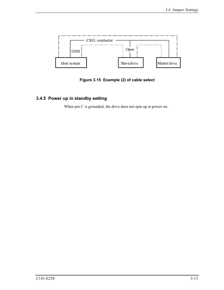 5 power up in standby setting | FUJITSU MHW2060AC User Manual | Page 55 / 278