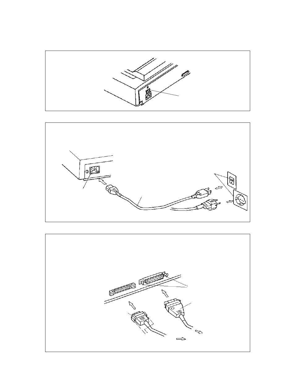 3 connections, Connections -3, Connections | FUJITSU M3093EX User Manual | Page 16 / 50