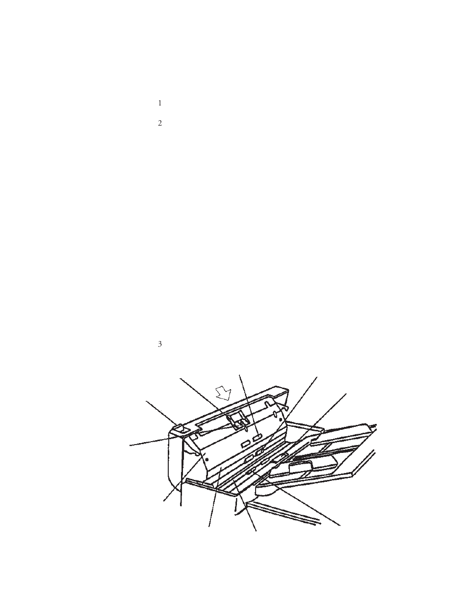 2 cleaning the adf, Cleaning the adf -3 | FUJITSU M3093EX User Manual | Page 32 / 50