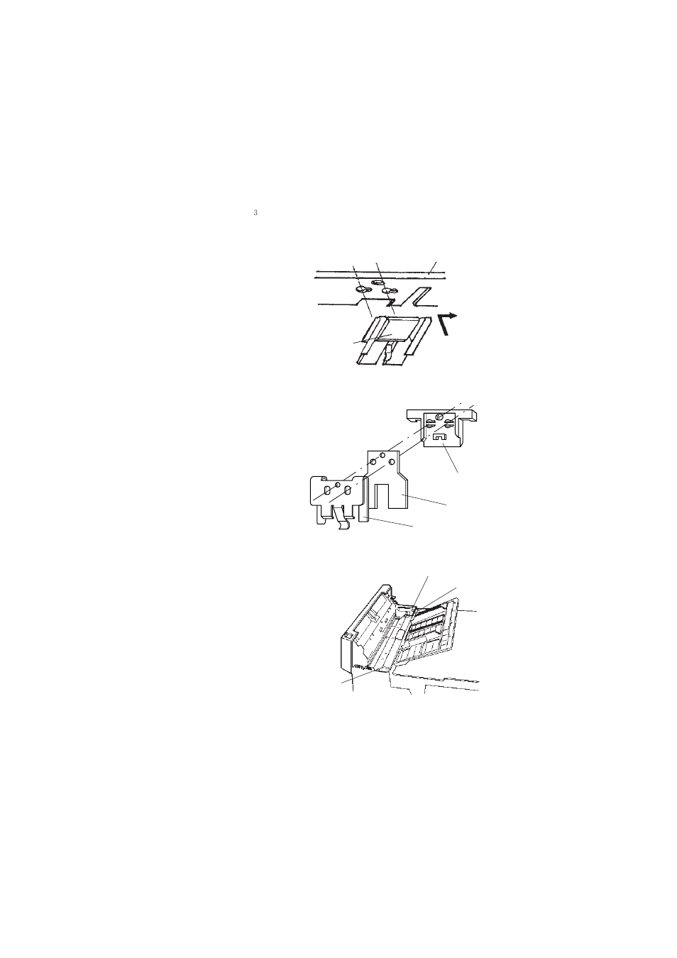 3 replacing pick roller, Replacing pick roller -5, Pick roller replacement -5 | FUJITSU M3093EX User Manual | Page 34 / 50