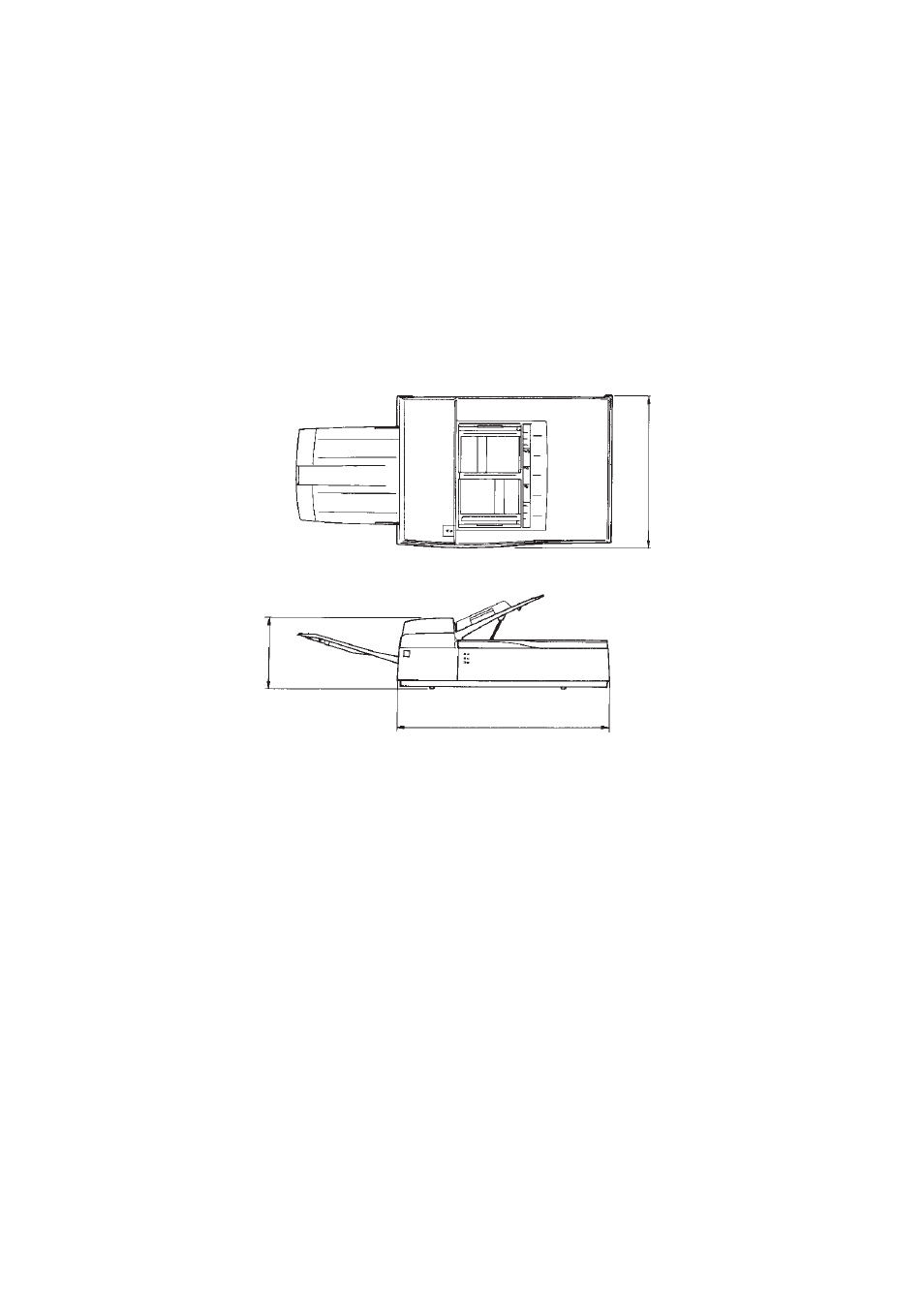 A.2 external dimensions | FUJITSU M3093EX User Manual | Page 39 / 50