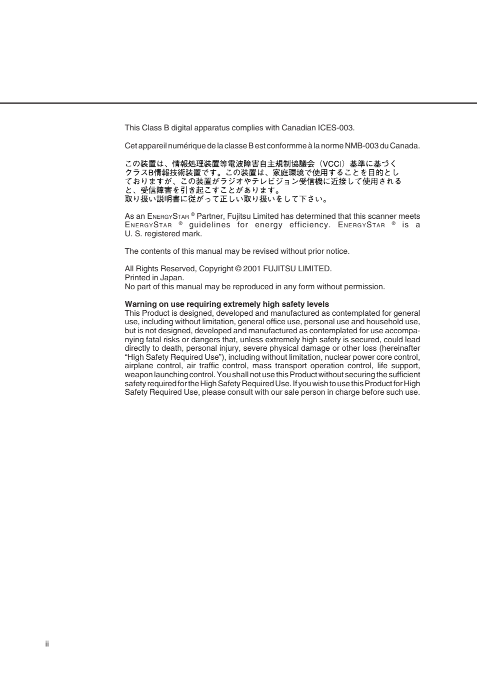 FUJITSU fi-4750L User Manual | Page 4 / 95