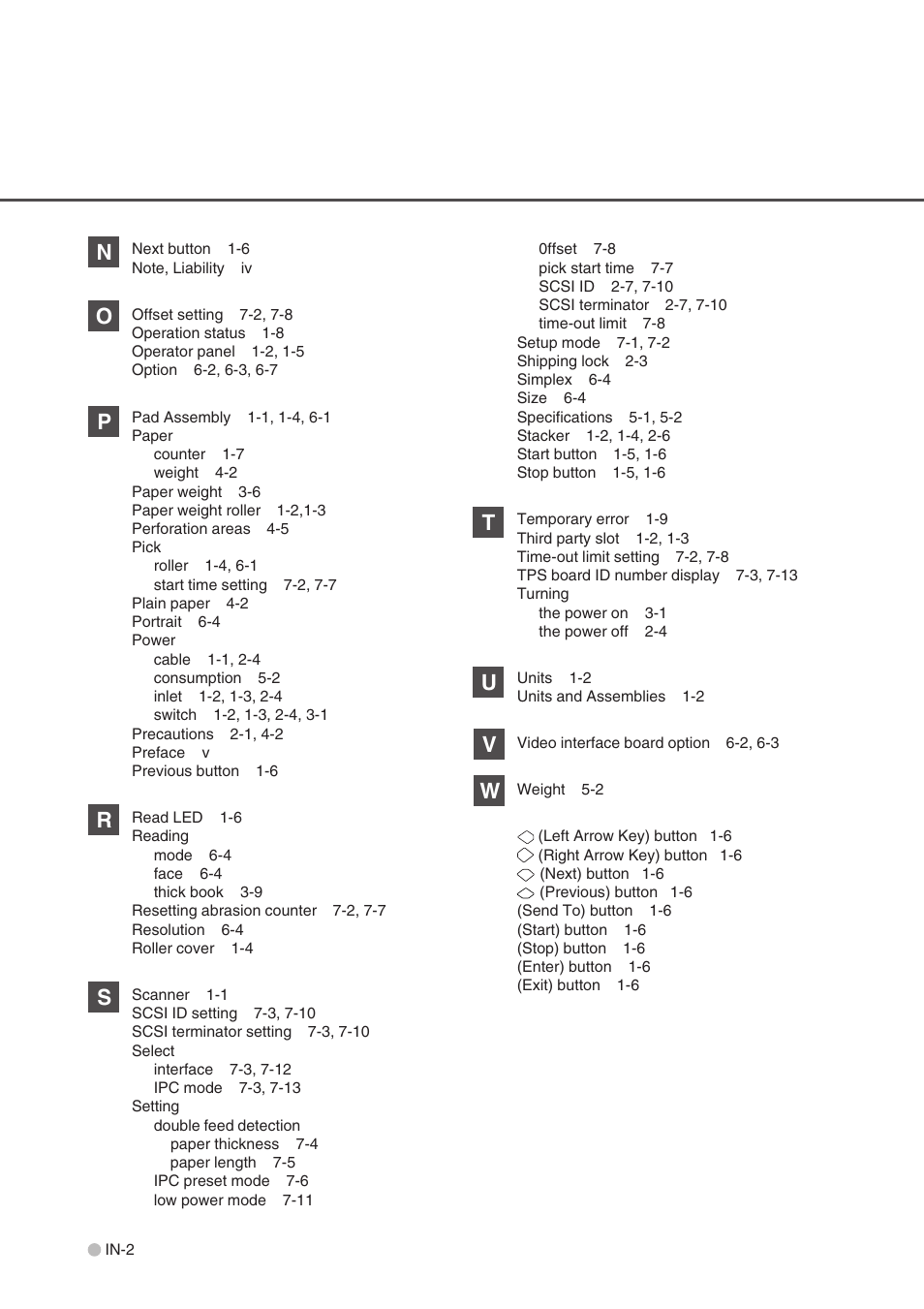 Ts r w u, Po n v | FUJITSU fi-4750L User Manual | Page 92 / 95