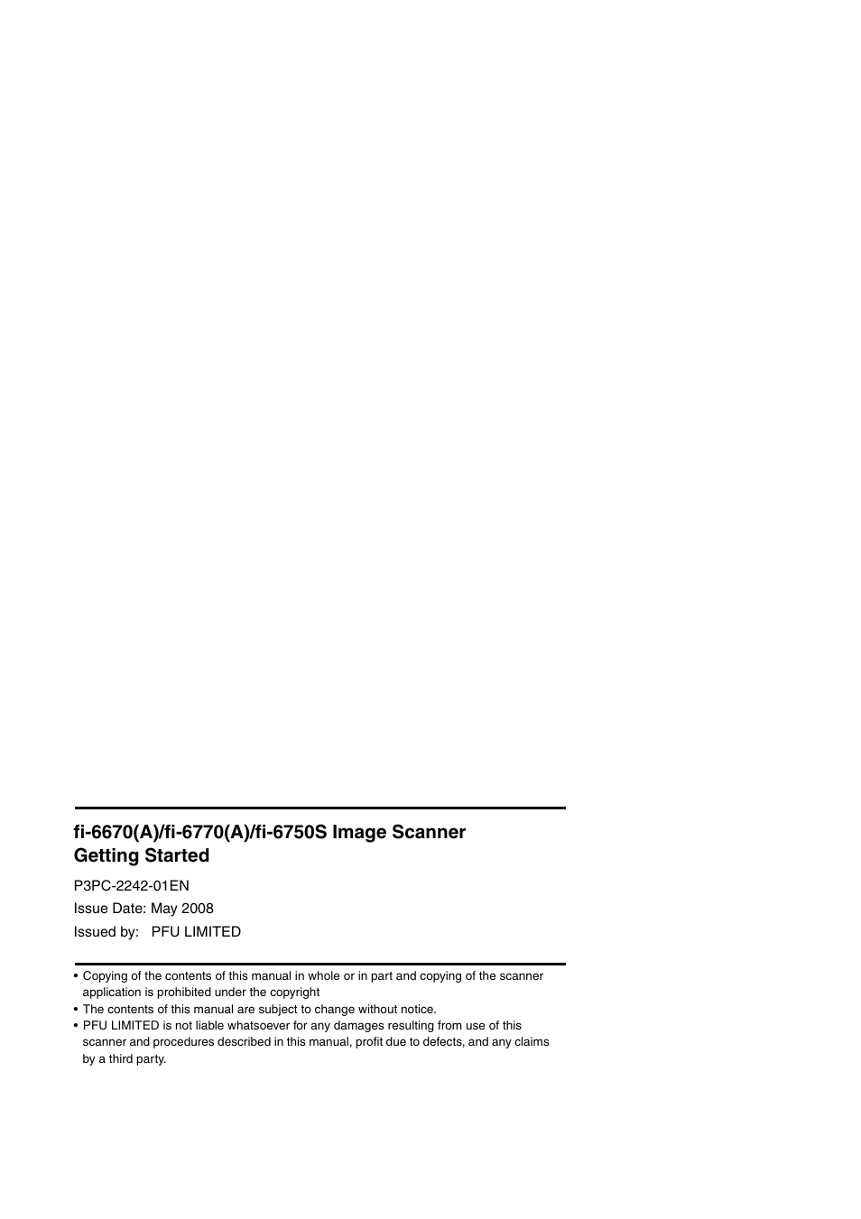 FUJITSU Image Scanner fi-6670(A) User Manual | Page 26 / 26