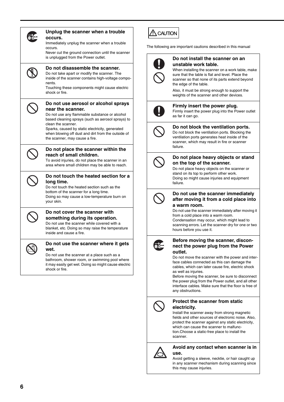 FUJITSU Image Scanner fi-6670(A) User Manual | Page 6 / 26