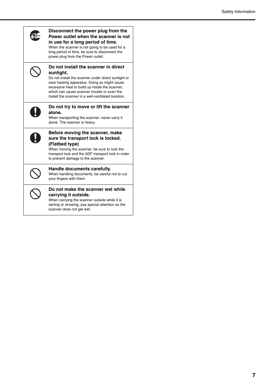 FUJITSU Image Scanner fi-6670(A) User Manual | Page 7 / 26