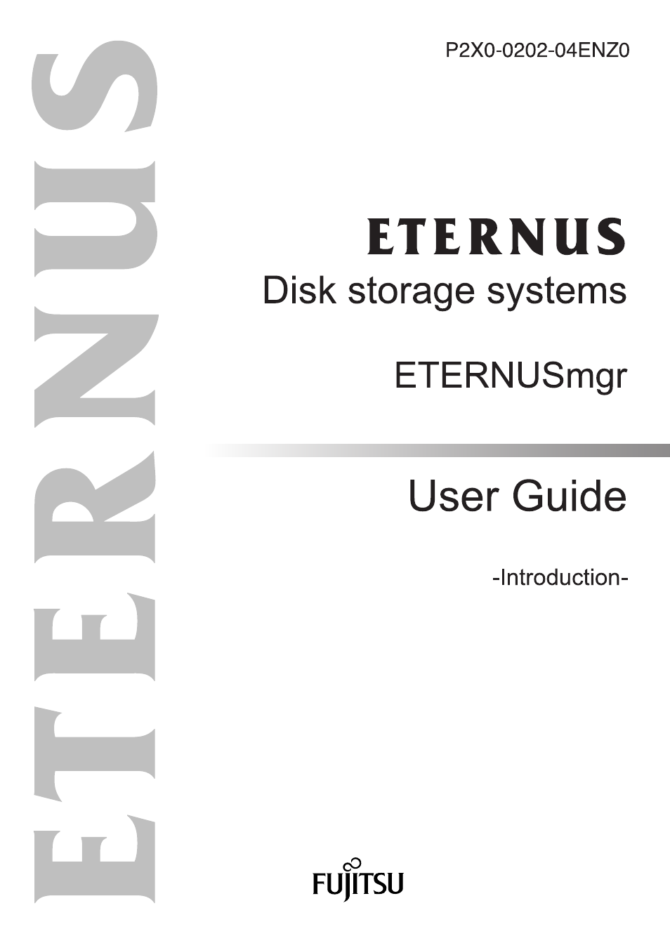 FUJITSU ETERNUSmgr P2X0-0202-01EN User Manual | 64 pages