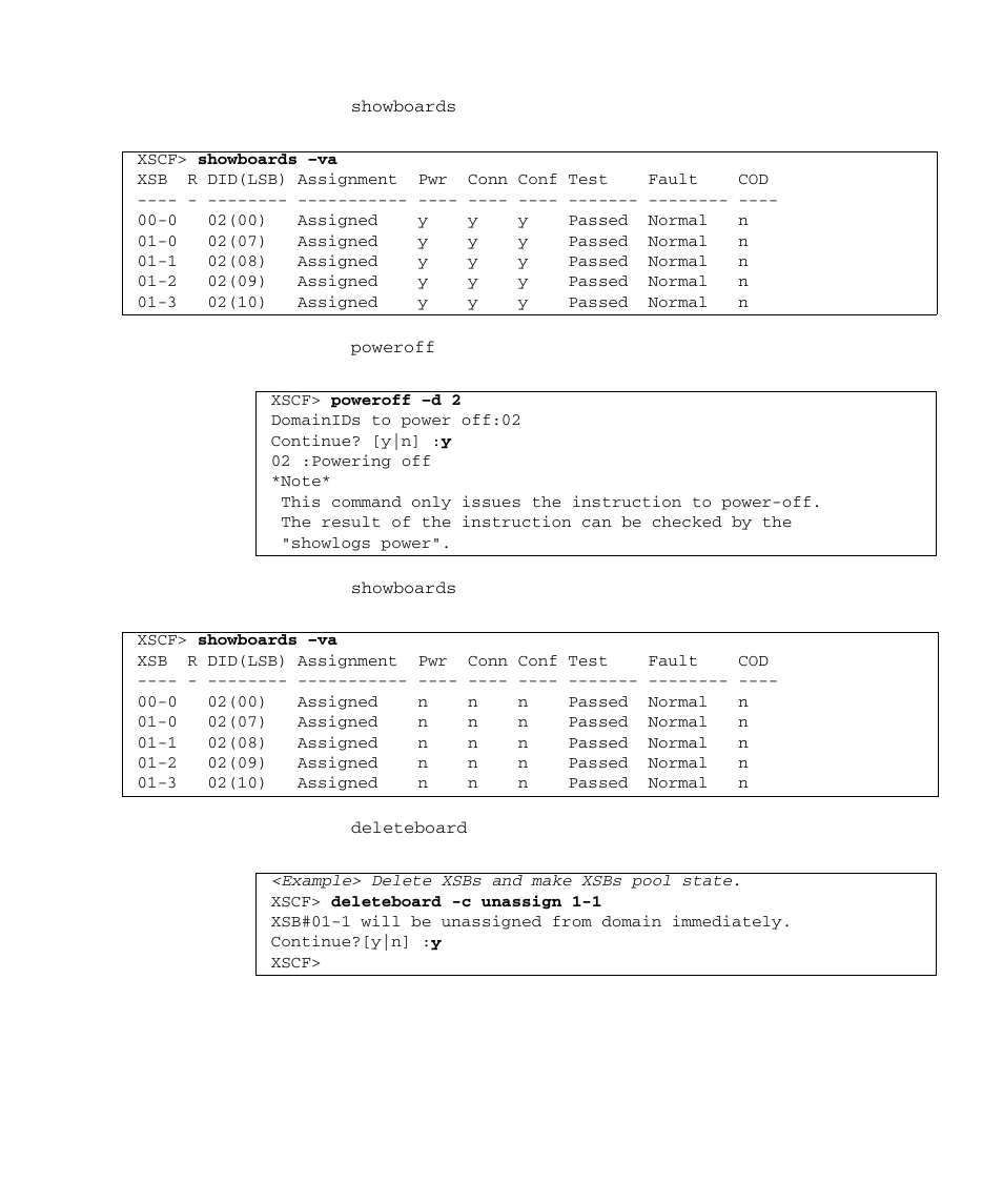 FUJITSU SPARC M4000 User Manual | Page 165 / 376