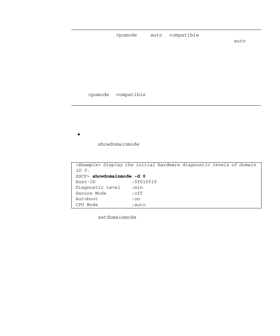Changing the initial hardware diagnostic level | FUJITSU SPARC M4000 User Manual | Page 177 / 376
