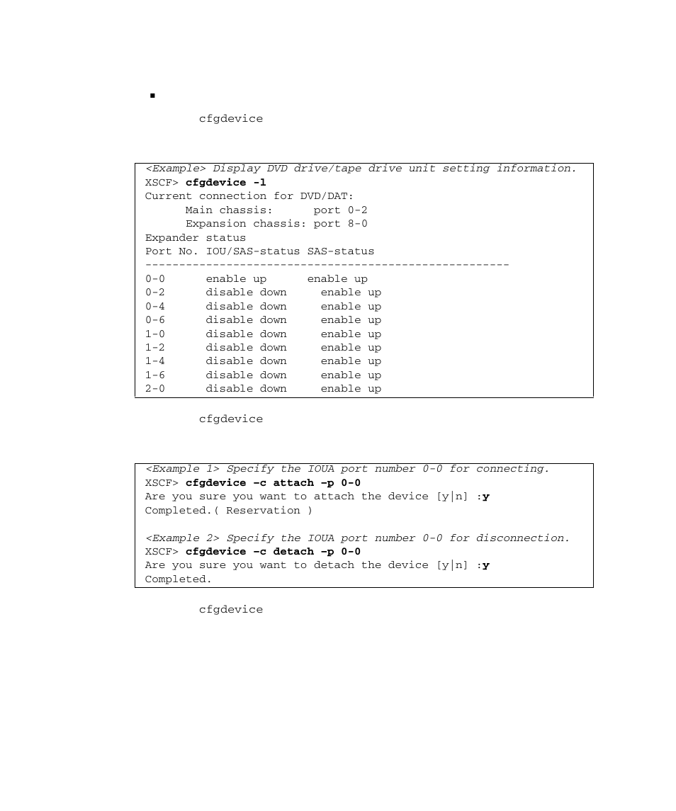 Changing the dvd drive/tape drive unit settings | FUJITSU SPARC M4000 User Manual | Page 186 / 376