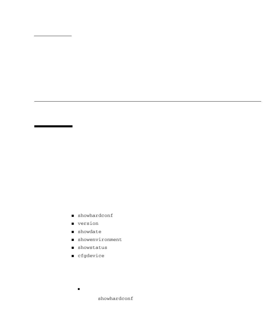 Operation of the server, 1 display server hardware environment, 1 displaying system information | Operation of the server 4–1, Display server hardware environment 4–1, Displaying system information 4–1, Chapter 4 | FUJITSU SPARC M4000 User Manual | Page 209 / 376