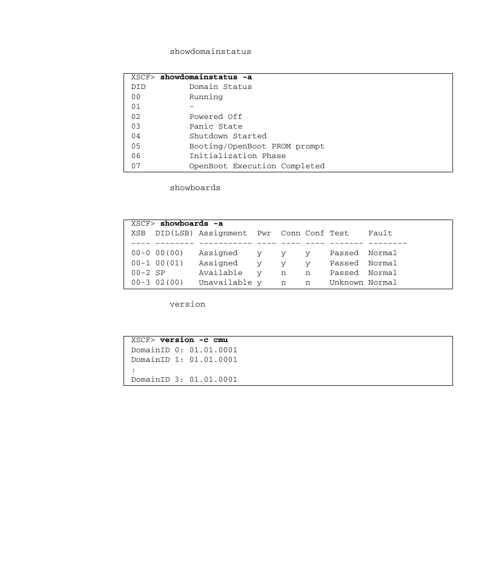 FUJITSU SPARC M4000 User Manual | Page 215 / 376