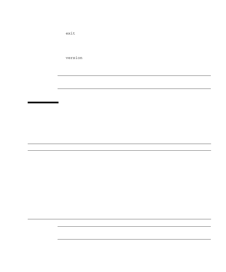 9 view xscf shell error messages, View xscf shell error messages 5–17, Table 5-2 | Exit, Version | FUJITSU SPARC M4000 User Manual | Page 253 / 376