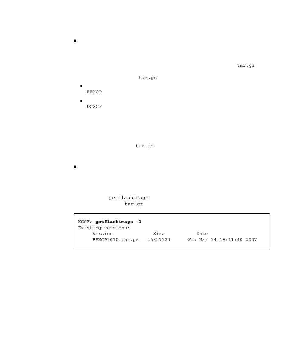 Updating xcp from the network | FUJITSU SPARC M4000 User Manual | Page 281 / 376