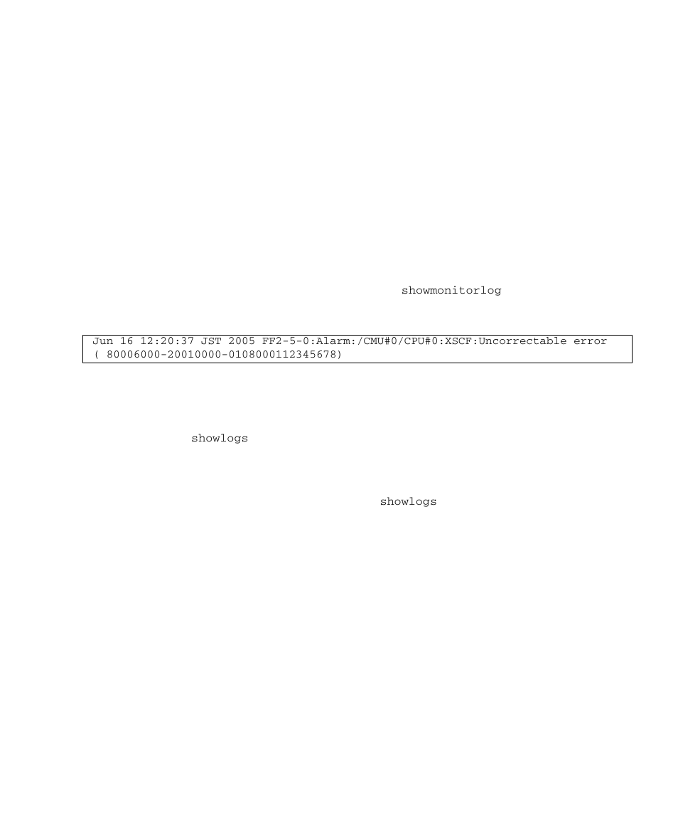 FUJITSU SPARC M4000 User Manual | Page 325 / 376