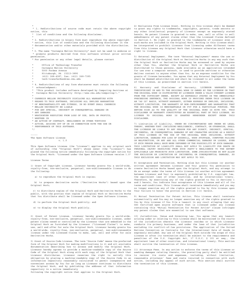Appendix e software license conditions e-9 | FUJITSU SPARC M4000 User Manual | Page 361 / 376