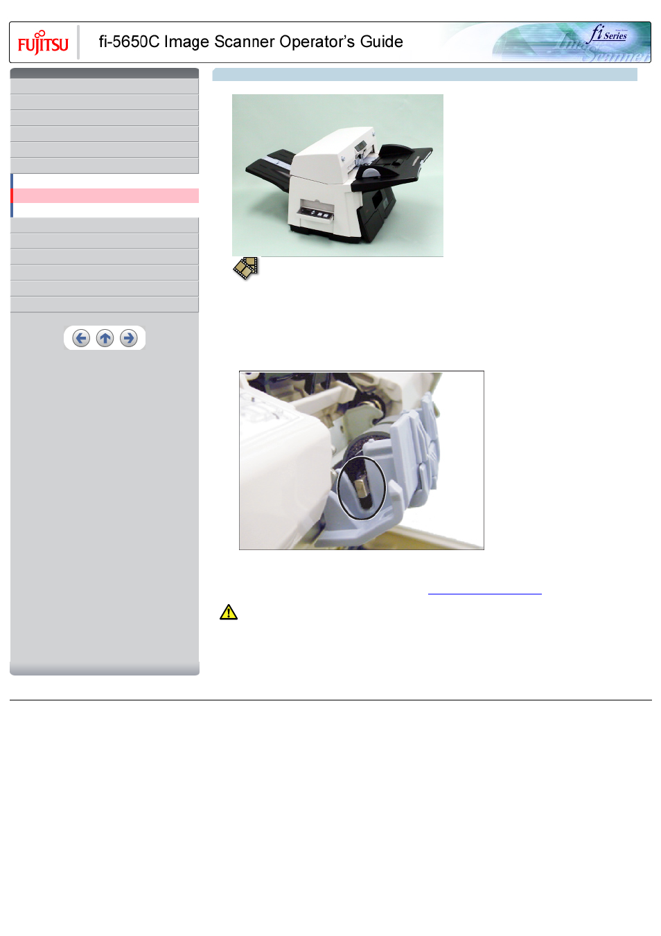 2 replacing the brake roller, Brake roller: see | FUJITSU Image Scanner fi-5650C User Manual | Page 105 / 161